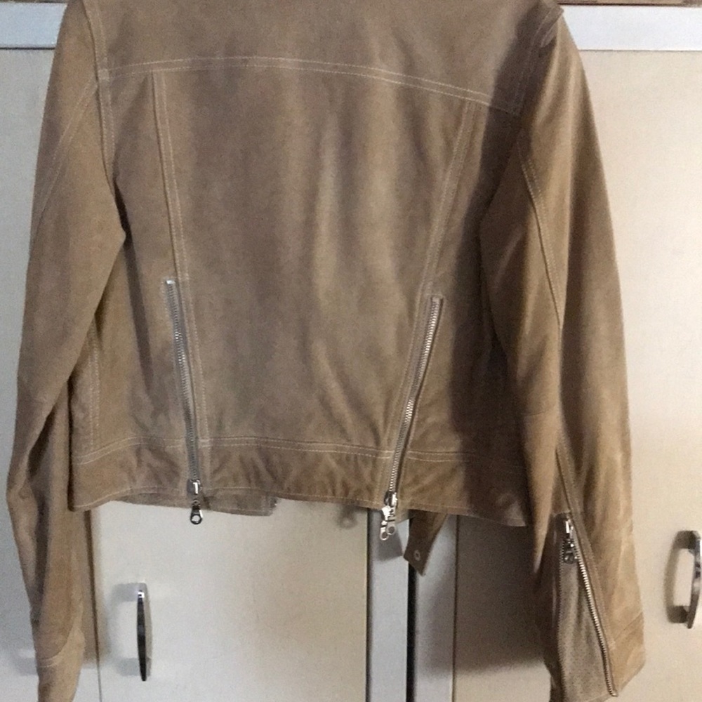 Tan Suede Jacket - Picture 3 of 5